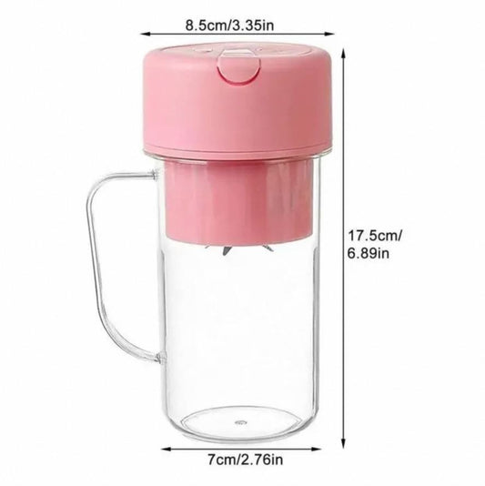 500ml Portable Juicer With Straw