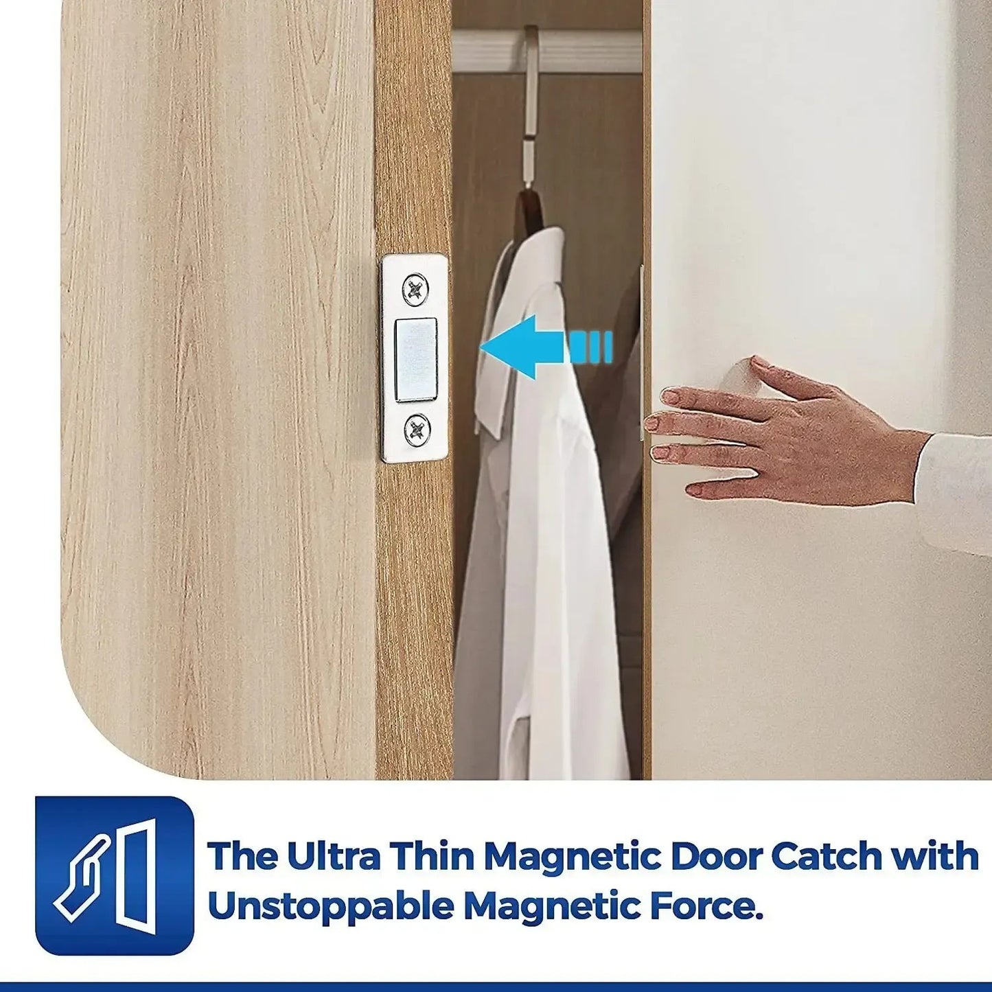 Magnetic Door Catch Ultra Thin Cabinet