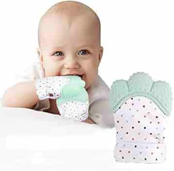 1PC Baby Teething Glove – Soft Silicone Mitten for Newborns