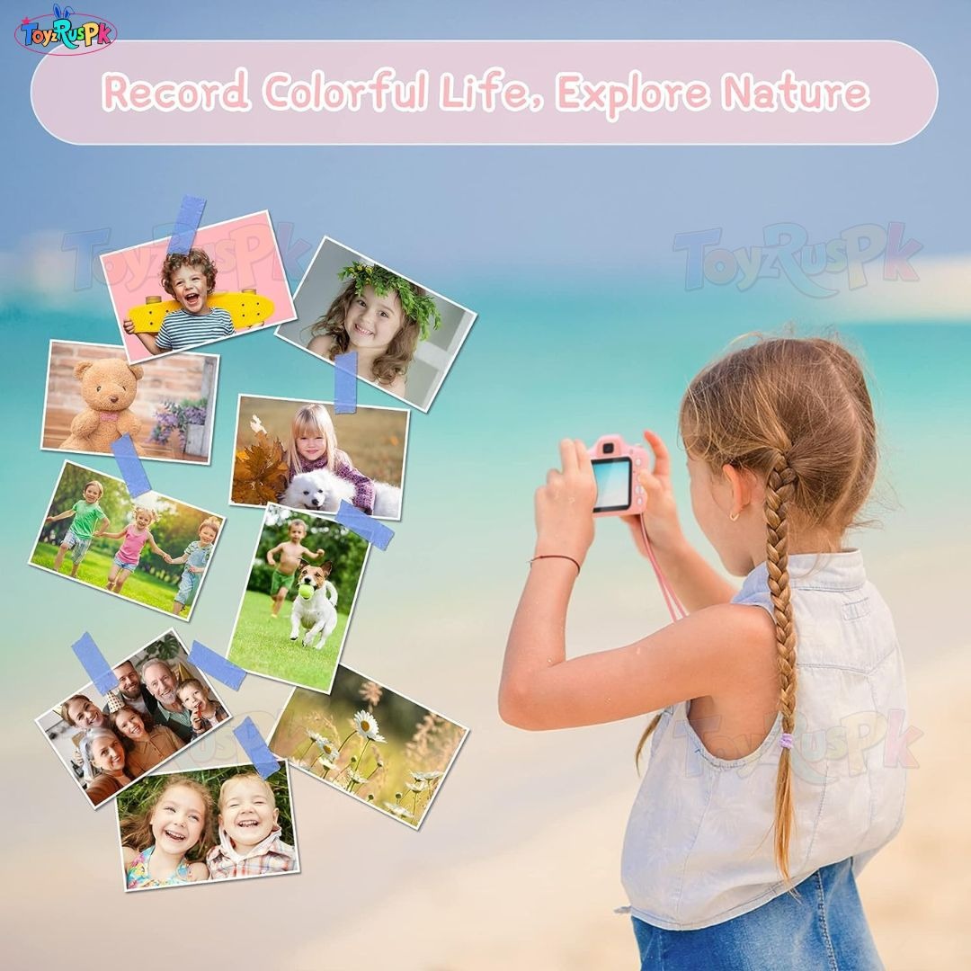 Children Mini Digital Camera Can Take Pictures Video Small Sir Toys