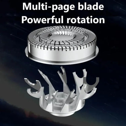 T8 Metal Body Trimmer Portable Mens Electric Shaver Beard Trimmer Usb Rechargeable Mini Face Razor Shaving Machine Facial Hair Remover For Men