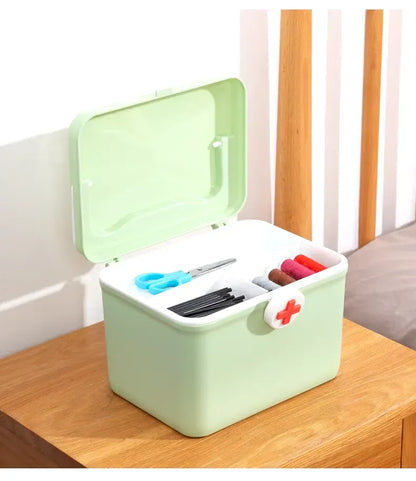 Medicine Box Family Household Large capacity Multi layer Drug Medicine Storage Box