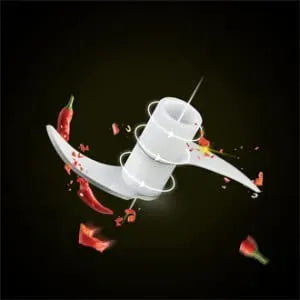 Mini Food Chopper – Hand-Powered Meat Grinder, Mincer, Mixer Powerful & Portable Kitchen Tool