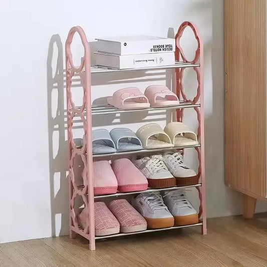 5 Layer Stainless Steel Layer Shoe Rack