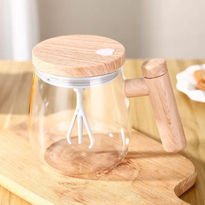 Self Stirring Coffee Mug – Electric Automatic Mixing Cup for Coffee, Milk, & Drinks