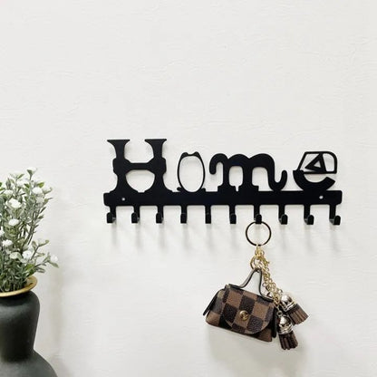 Metal Key Rack Holder Wall Mounted Key Holder