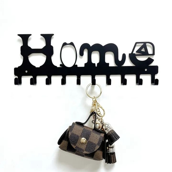 Metal Key Rack Holder Wall Mounted Key Holder