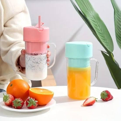 500ml Portable Juicer With Straw