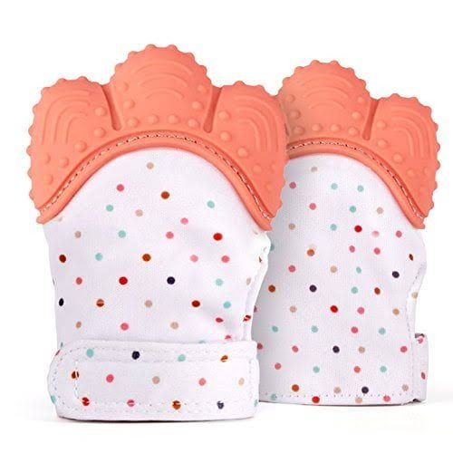 1PC Baby Teething Glove – Soft Silicone Mitten for Newborns