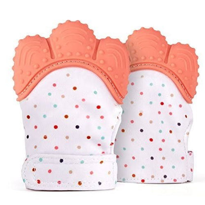 1PC Baby Teething Glove – Soft Silicone Mitten for Newborns