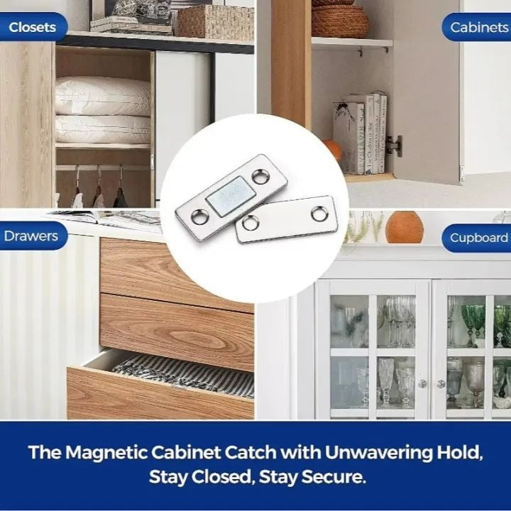 Magnetic Door Catch Ultra Thin Cabinet