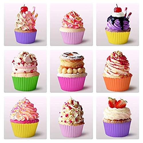 Cakeware 15 Piece Cake Decorating Set Frosting Icing Piping Bag Tips With Steel Nozzles