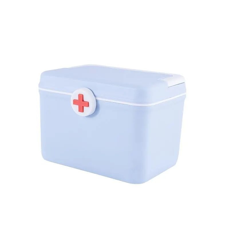 Medicine Box Family Household Large capacity Multi layer Drug Medicine Storage Box