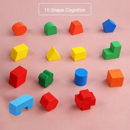 Wooden Hole Shape Intelligence Box Big