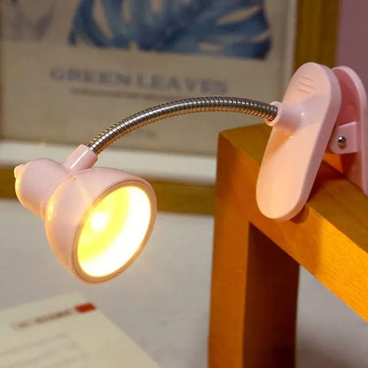 Mini Studying Lamp Mini Book Light With Clip Portable Led Reading Lamp