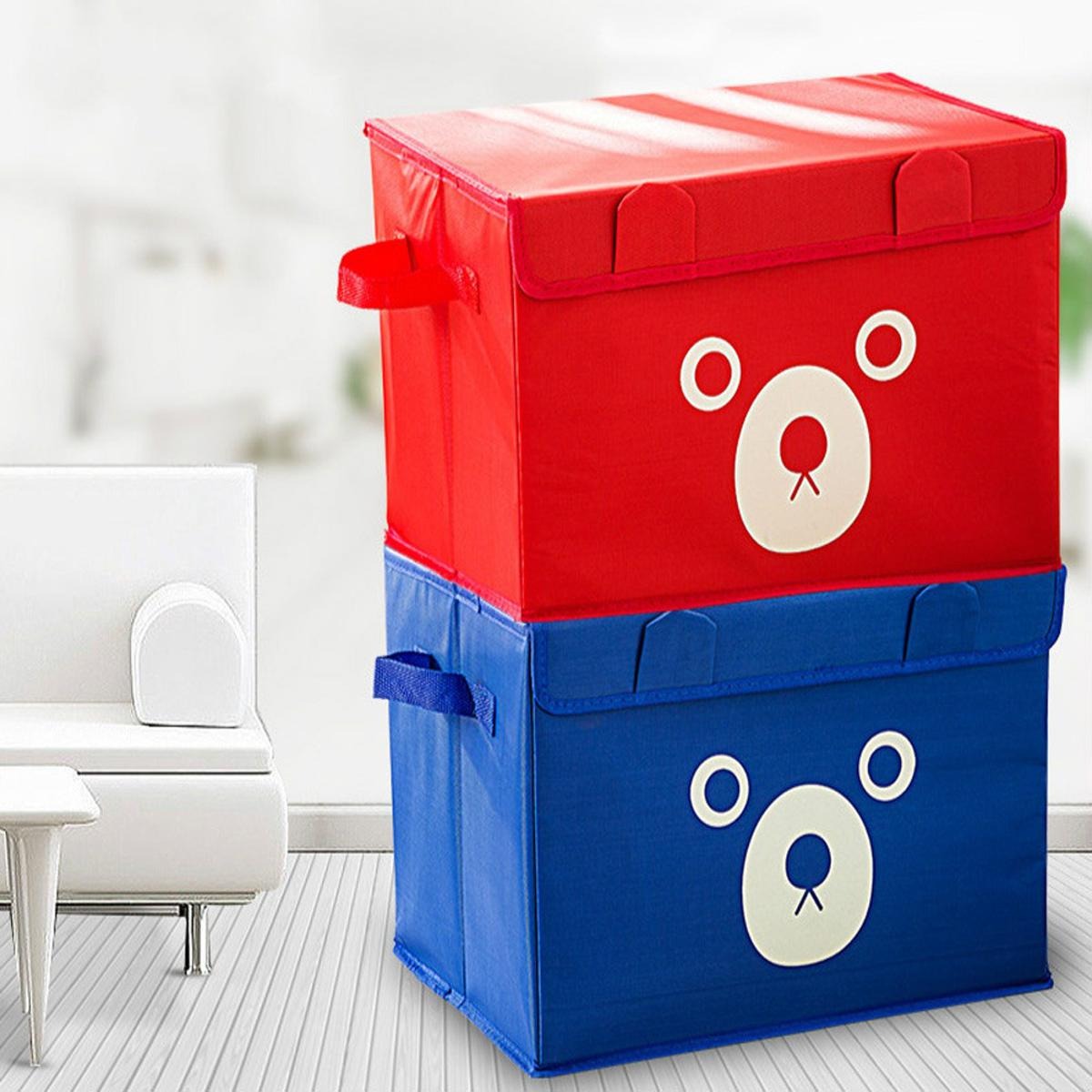 1 Pc Panda Design Folding Storage Box