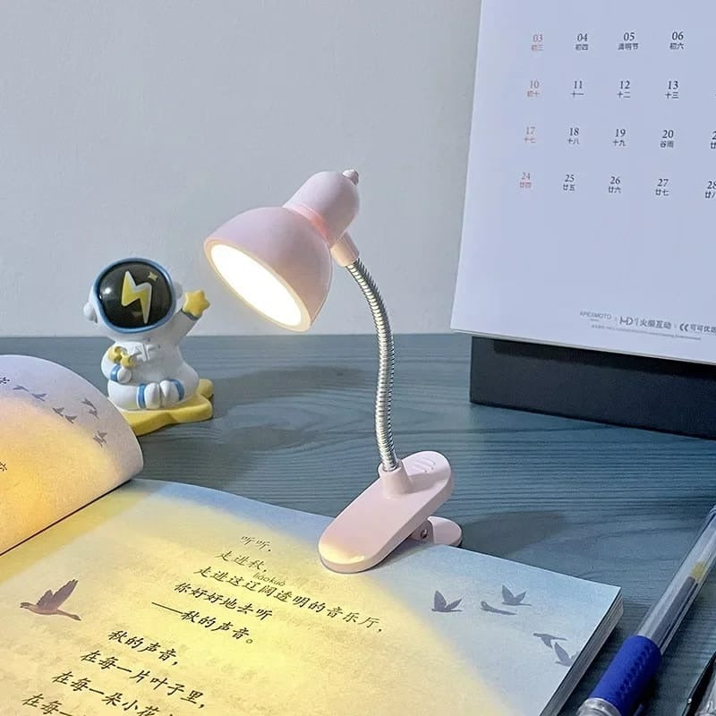 Mini Studying Lamp Mini Book Light With Clip Portable Led Reading Lamp