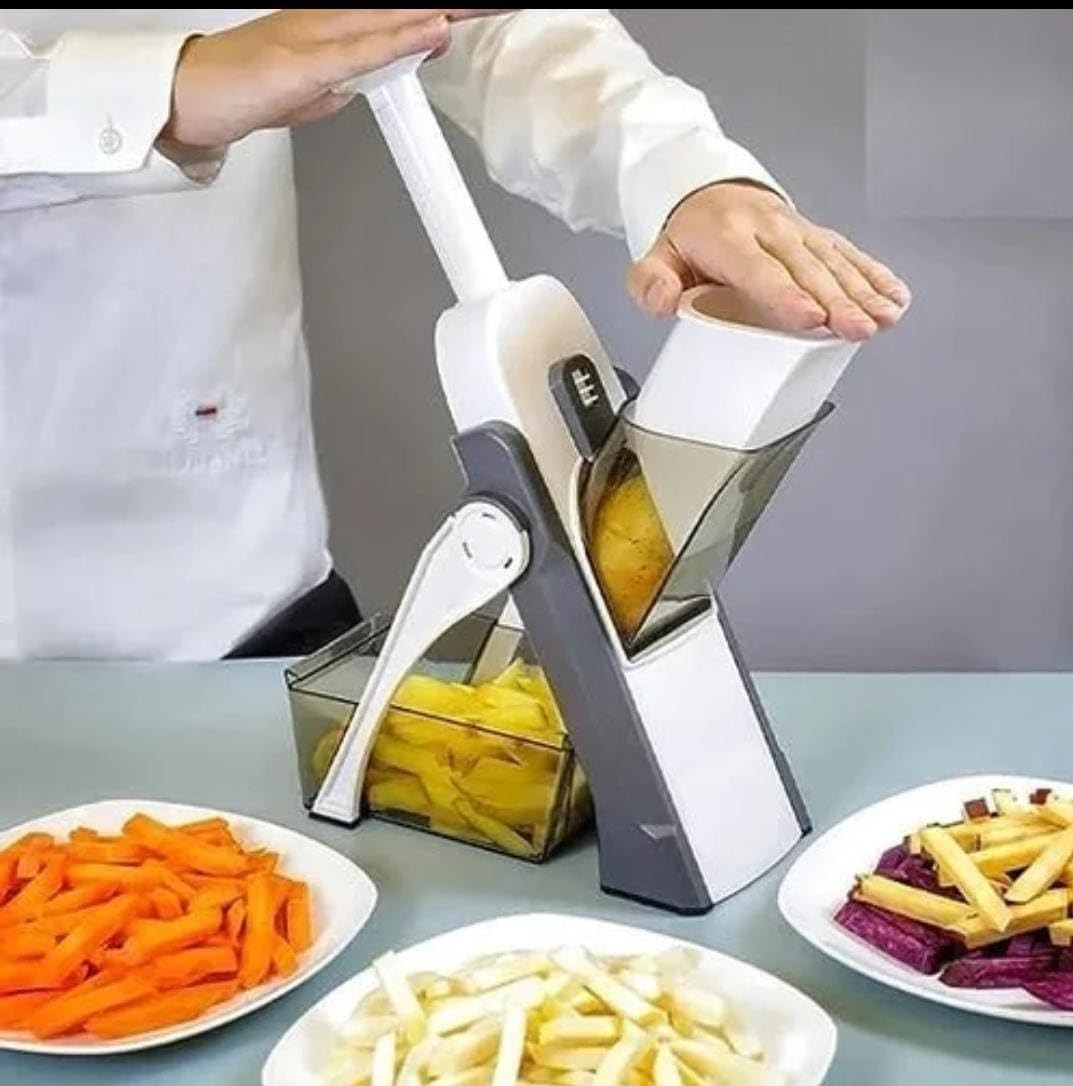 Safe And Multifunctional Mandoline Slicer Adjustable Vegetable Cutter