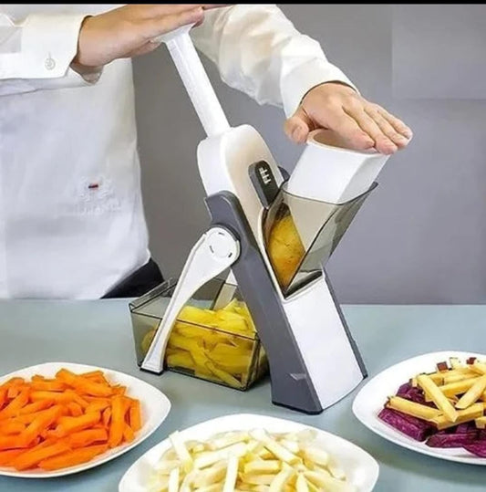 Safe And Multifunctional Mandoline Slicer Adjustable Vegetable Cutter
