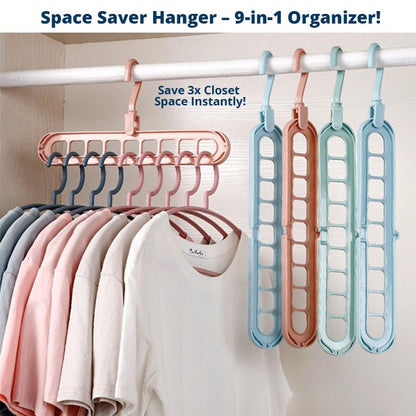 Hole Hanger Multifunction Magic Clothes Hanger