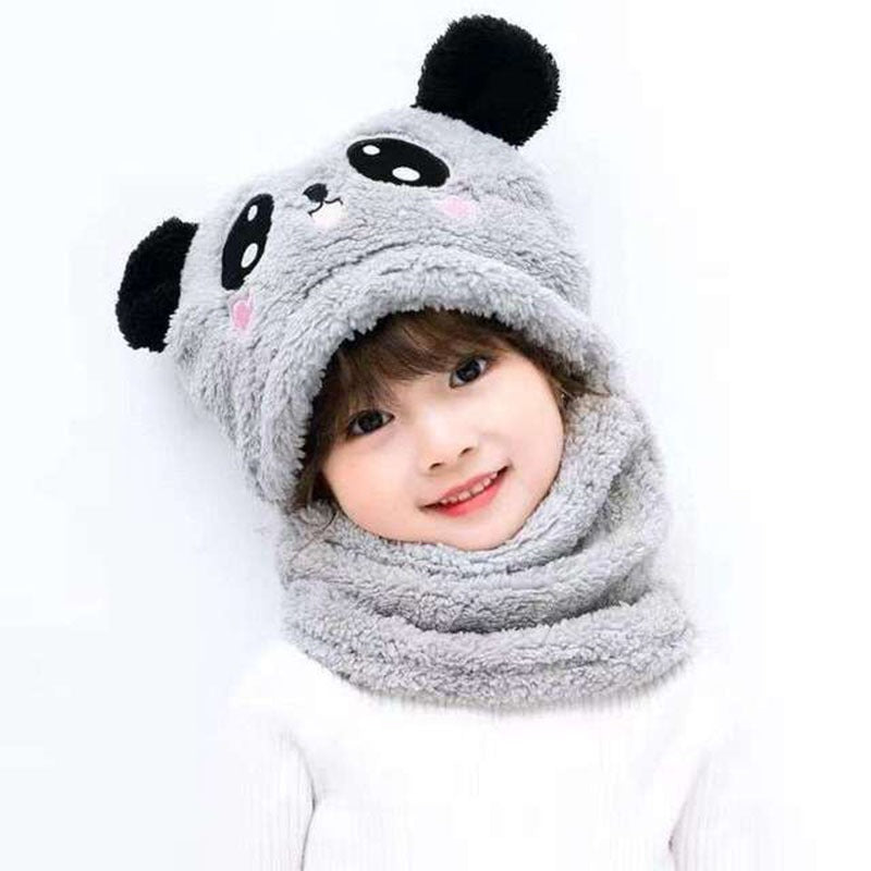 Girls Boys Winter Hat scarf