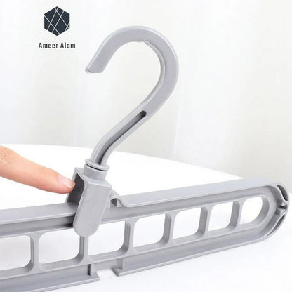 Hole Hanger Multifunction Magic Clothes Hanger