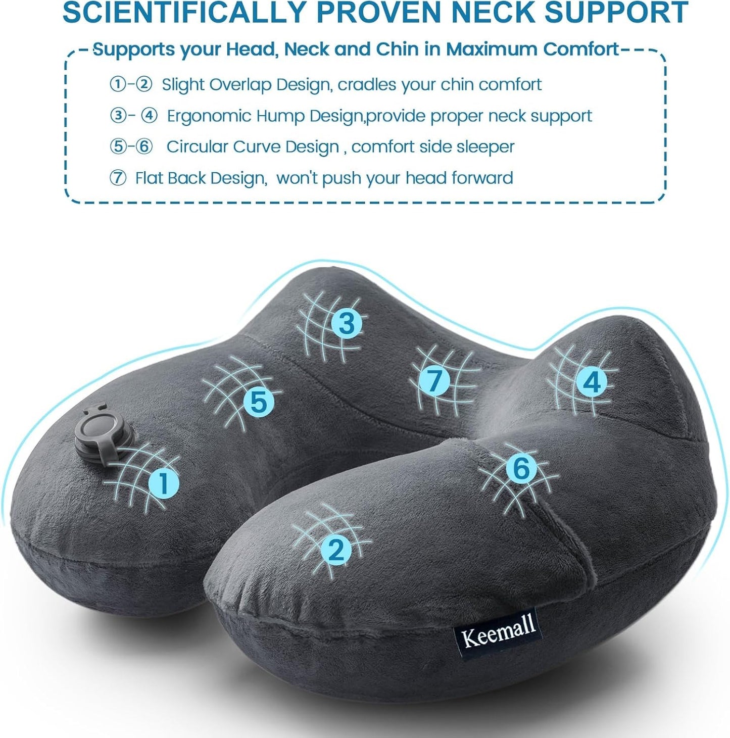Neck Pillow For Car Relax Comfortable