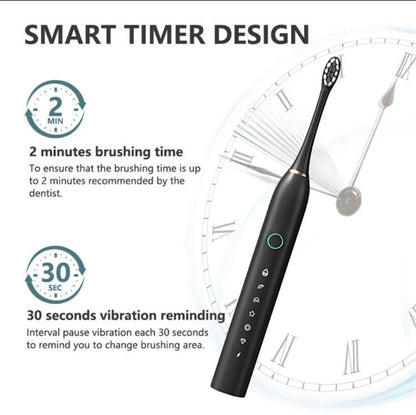 Smart Electric Toothbrush – 6 Modes, Whitening & Waterproof