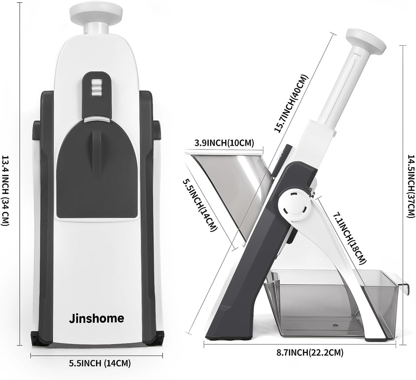 Safe And Multifunctional Mandoline Slicer Adjustable Vegetable Cutter