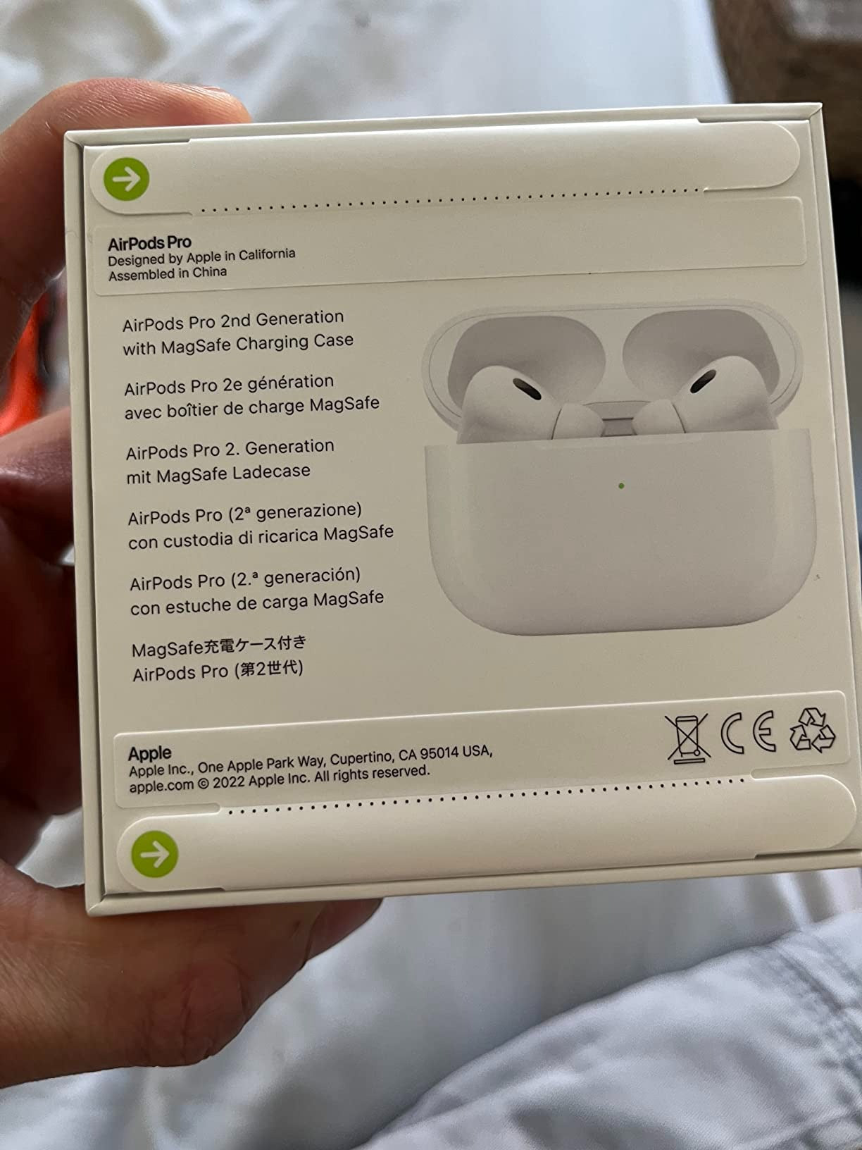Airpods_Pro Wireless Earbuds with High Quality Sound And Bluetooth 5.0