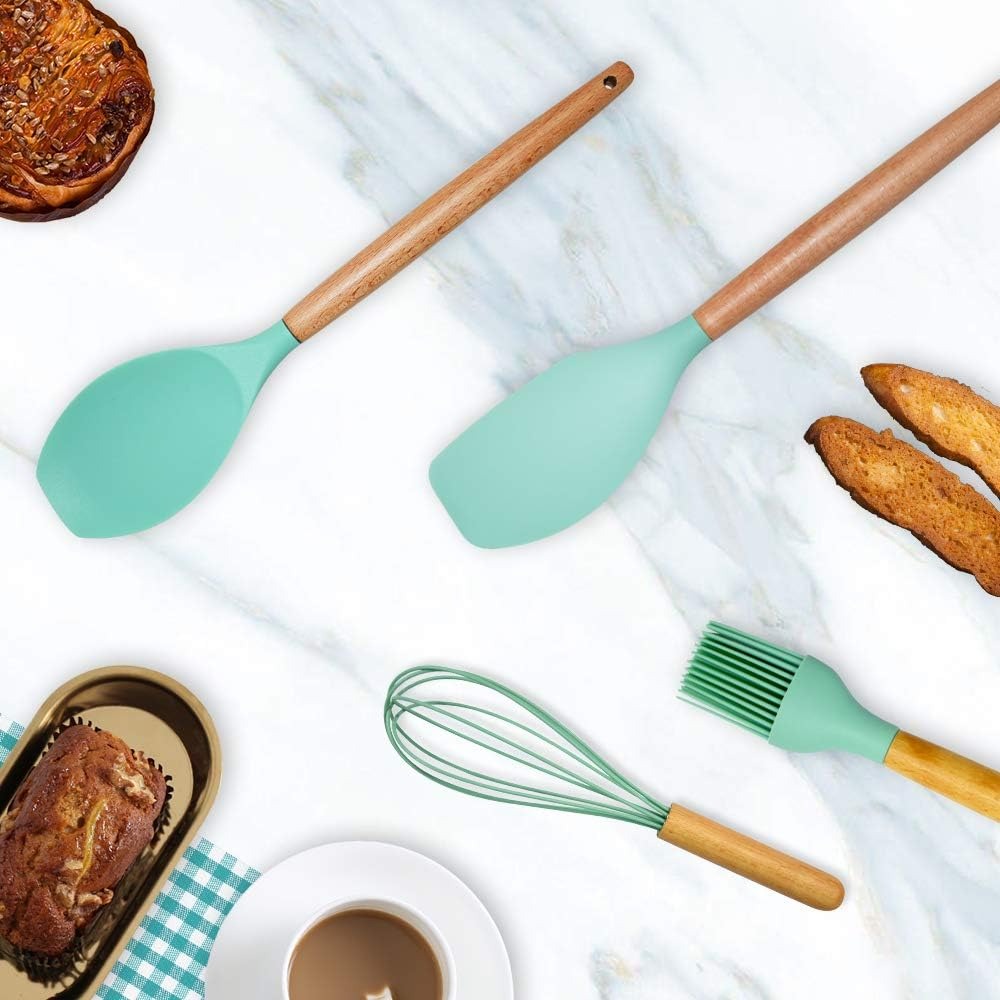 Silicone spoon set kitchen set