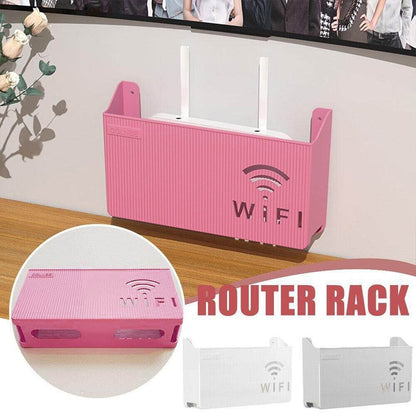 Router Storage Box Wireless Wifi Wall Hanging ABS Plastic Organizer Box