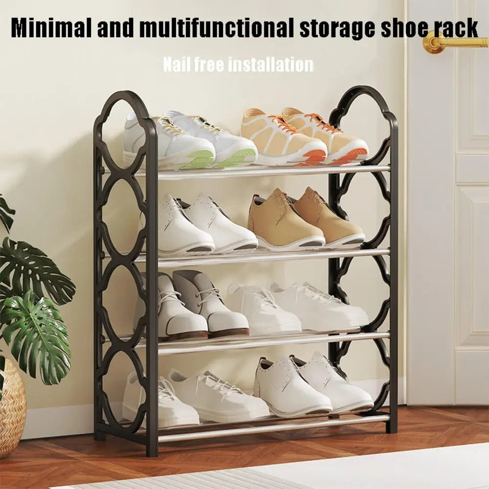 5 Layer Stainless Steel Layer Shoe Rack