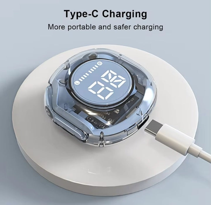 Air 39 Earbuds wireless Transparent airpods