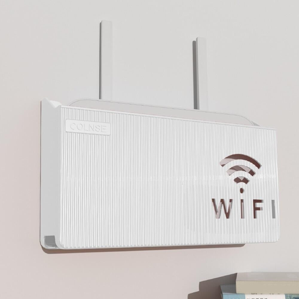 Router Storage Box Wireless Wifi Wall Hanging ABS Plastic Organizer Box