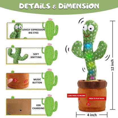 Cactus toy Rechargeable