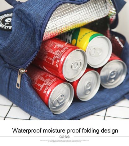 Portable Thermal Insulated Lunch Bag