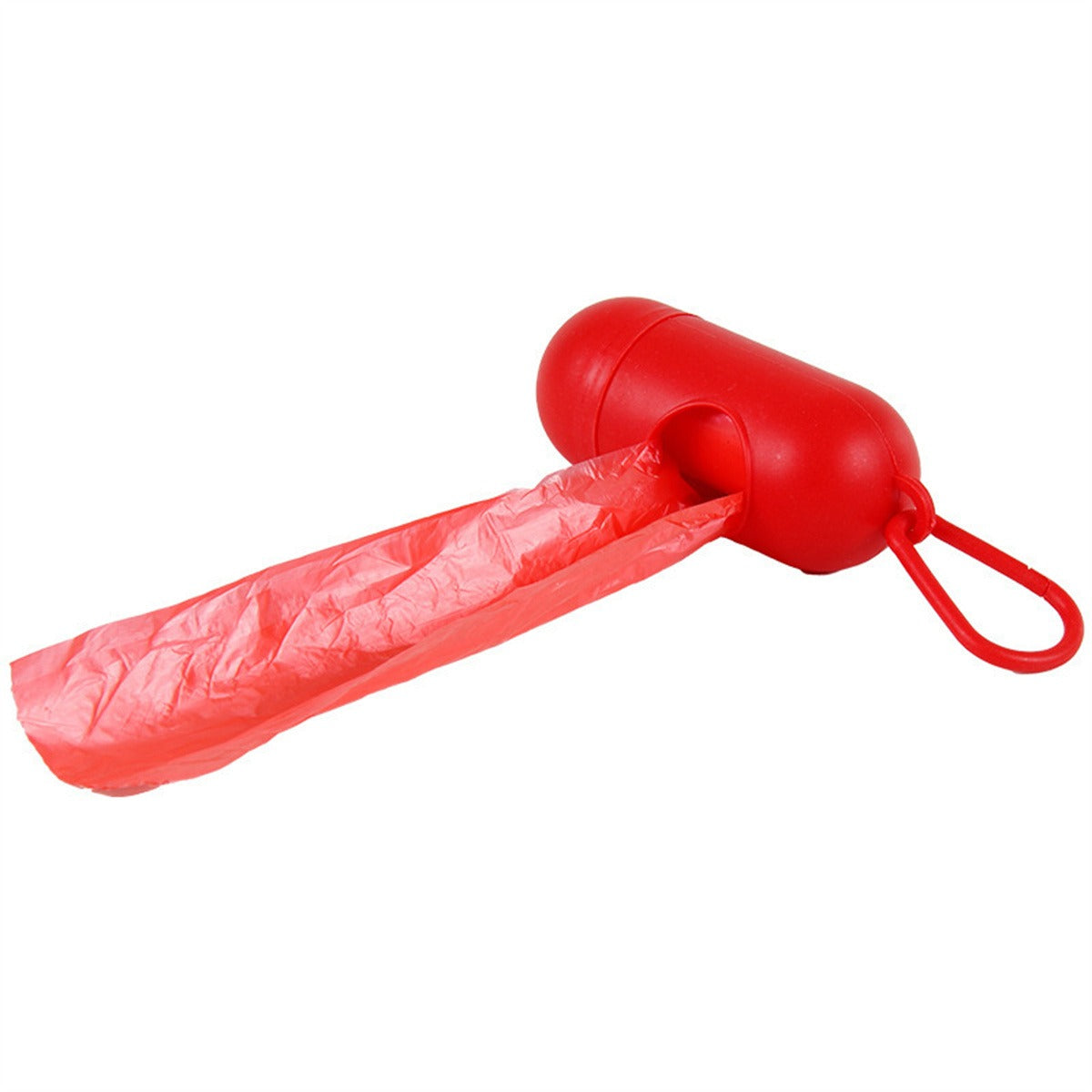 Portable Diaper Bag Dispenser with 2 Refill Rolls Travel Baby Poop Bag Holder