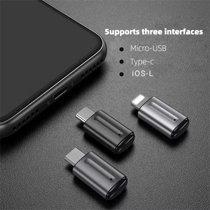 Smart Remote Control Type C For Android And iPhone | Universal Wireless Mini Remote | Easy Plug And Play Control For Selfies, Videos, And Music